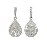 3407035267 Подвеска икона Умиление (Серебро 925)