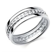 3407002798 Кольцо без вставок (Серебро 925)