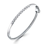 1109-4200-8,98 Браслет с бриллиантами бренд Лето (Au 585)