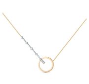 725-5120-3,29 Колье с бриллиантами бренд Лето (Au 585)