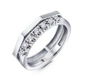 1158-1200-5,43 Кольцо дорожка с бриллиантами бренд Лето (Au 585)