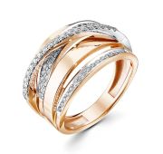 1197-1120-4,6 Кольцо с бриллиантами бренд Лето (Au 585)