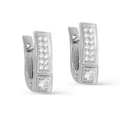 12-486-7900 Серьги с фианитами бренд Kabarovsky (Серебро 925)