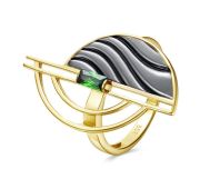 11-834-40481 Кольцо с фианитом бренд Kabarovsky (Серебро 925)