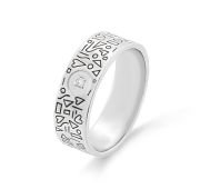 11-739-1002-3,75 Кольцо с бриллиантом бренд Kabarovsky (Серебро 925)