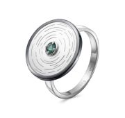 11-812-1289-4,13 Кольцо с изумрудом бренд Kabarovsky (Серебро 925)