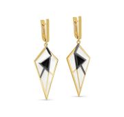 12-685-0001 Серьги без вставок бренд Kabarovsky (Серебро 925)