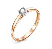 К0786-120-1,22 Кольцо с бриллиантом бренд Империал (Au 585)