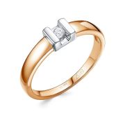 К3512-120 Кольцо помолвочное с бриллиантом бренд Империал (Au 585)