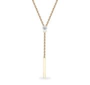 8-858-10-2,79 Колье с бриллиантами бренд Первая Бриллиантовая Компания (Au 585)