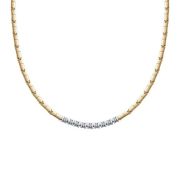 8-627-10-14,9 Колье с бриллиантами бренд Первая Бриллиантовая Компания (Au 585)