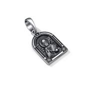 03-4648/0000-09 Подвеска икона Николай Чудотворец бренд Алькор (Серебро 925)