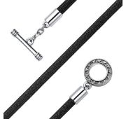 05-2830/0000-17 Браслет текстиль бренд Алькор (Серебро 925)