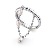 01-5035/0ЖСВ-00 Кольцо с жемчугом бренд Алькор (Серебро 925)