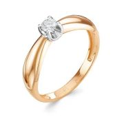 1-339-10 2,2 Кольцо помолвочное с бриллиантом (Au 585)