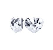 0202225-00245 Серьги сердце бренд Pokrovsky (Серебро 925)