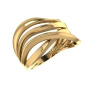 08-109429 Кольцо без вставок бренд Sanis (Au 585)