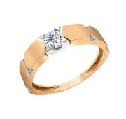 08-159494 Кольцо с фианитами бренд Sanis (Au 585)