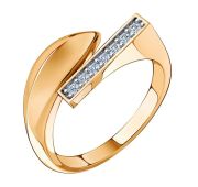 01-118478 Кольцо с фианитами бренд Sanis (Au 585)