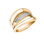 08-118315 Кольцо с фианитами бренд Sanis (Au 585)