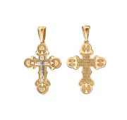 01-408441 Подвеска крест бренд Sanis (Au 585)