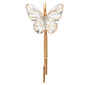 001753-1102 Подвеска бабочка бренд Dinastia (Au 585)