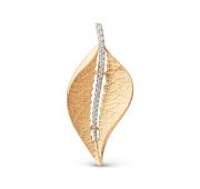 803283-1102 Подвеска листок бренд Dinastia (Au 585)