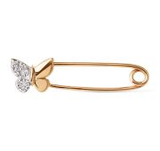 000708-1102 булавка бабочка бренд Dinastia (Au 585)