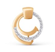 035053-1102 Подвеска с фианитами бренд Dinastia (Au 585)