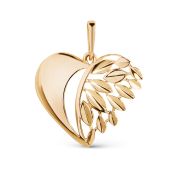 106068-1000 Подвеска сердце бренд Dinastia (Au 585)