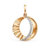106798-1102 Подвеска с фианитами бренд Dinastia (Au 585)