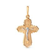800777-1002 Подвеска крест бренд Dinastia (Au 585)