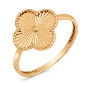 034111-1010 Кольцо четырехлистник бренд Dinastia (Au 585)