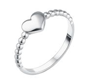20-72-0000-11309 Кольцо сердце (Серебро 925)