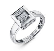 01-Р0526-03-001-07-03-2,87 Кольцо с бриллиантами бренд Primo Prezioso (Au 585)