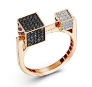 01-Р0530-01-040-07-02-4,20 Кольцо с бриллиантами бренд Primo Prezioso (Au 585)