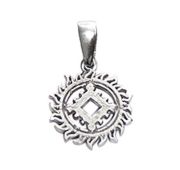 21-5-OO-P-001011 Подвеска « Репейник счастья»-дарит мощную энергетику природы (Серебро 925)