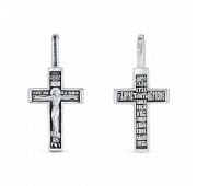 37-8-OO-P-631121 Подвеска крест (Серебро 925)