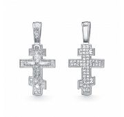 37-5-OO-P-024368 Подвеска крест (Серебро 925)