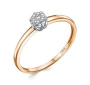 К3461-0120-1,06 Кольцо помолвочное с бриллиантами бренд Империал (Au 585)