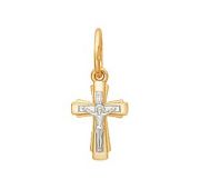 П19186 Подвеска крест (Au 585)