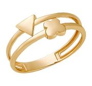 К22329 Кольцо без вставок (Au 585)