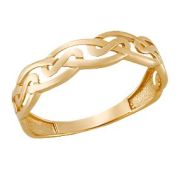 К21206 Кольцо без вставок (Au 585)