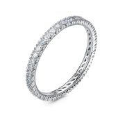 д1101633рб/16,5-1,28 Кольцо дорожка с бриллиантами бренд Delta (Au 585)