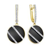 12-22053-1002-5,47 Серьги с бриллиантами бренд Kabarovsky (Au 585)