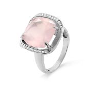 11-11675-9300-6,46 Кольцо с кварцем и бриллиантами бренд Kabarovsky (Au 585)