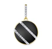 13-22053-1002-2,16 Подвеска с бриллиантами бренд Kabarovsky (Au 585)