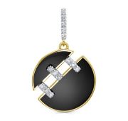 13-22054-1002-1,95 Подвеска с бриллиантами бренд Kabarovsky (Au 585)