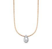 6-0102-1000-4,00 Колье с бриллиантом бренд Kabarovsky (Au 585)
