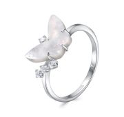 11-790-6200 Кольцо бабочка с перламутром бренд Kabarovsky (Серебро 925)